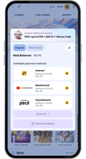 Deposit Funds